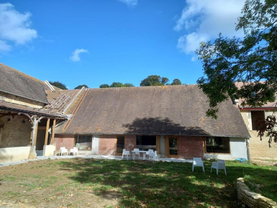 La Bergerie De Beneauville 7 Personnes Bavent Exterior foto